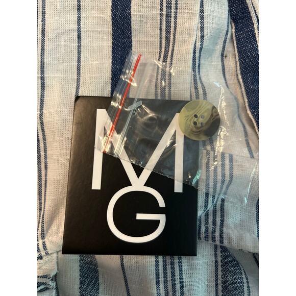 White & blue striped sundress - Picture 4 of 10